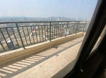 Balcony in 3 BHK Apartment at Sanchar Nest Palm Valley, Wave City – for Rent
