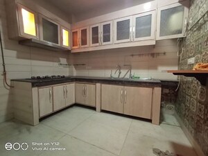 Kitchen in 3 BHK Builder Floor at Greater Kailash I – for Rent