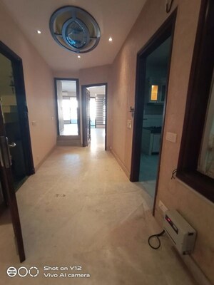 Building Lobby in 3 BHK Builder Floor at Greater Kailash I – for Rent