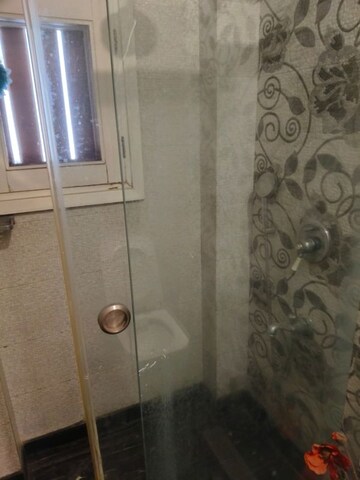 Bathroom in 2 BHK Builder Floor at Chittaranjan Park – for Rent