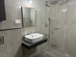 Bathroom in 3 BHK Builder Floor at Kondapur – for Rent