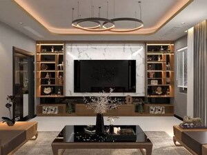 Living Room in 3 BHK Apartment at Sector 16 Greater Noida – for Sale