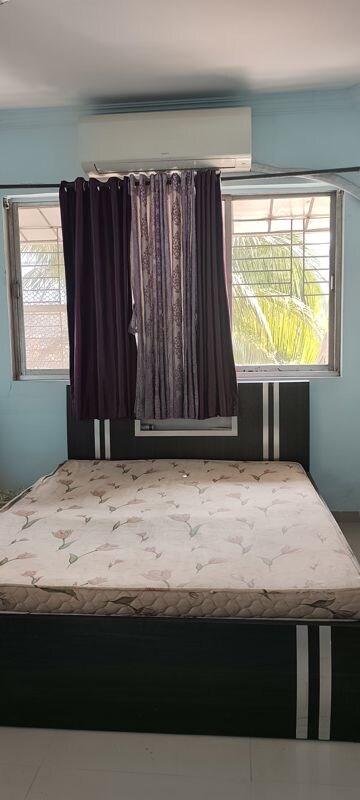 Bedroom in 1 BHK Apartment at Runwal Tower, Uthalsar – for Rent