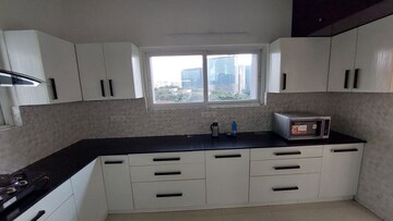 Kitchen in 3 BHK Apartment at Jayabheri Orange County, Gachibowli – for Rent