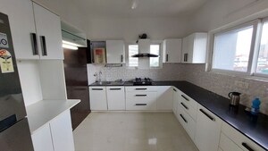 Kitchen in 3 BHK Apartment at Jayabheri Orange County, Gachibowli – for Rent