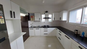 Kitchen in 3 BHK Apartment at Jayabheri Orange County, Gachibowli – for Rent