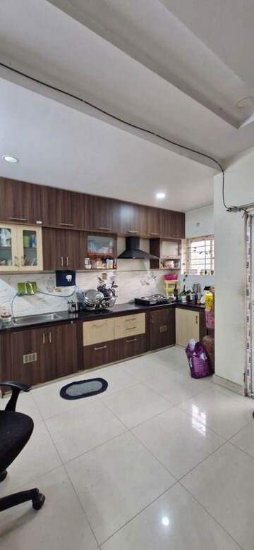 Kitchen in 2 BHK Builder Floor at Kondapur – for Rent