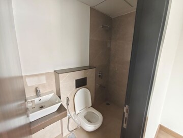 Bathroom in 1.5 BHK Apartment at Piramal Revanta, Mulund West – for Rent