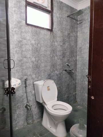 Bathroom in 2 BHK Builder Floor at Neb Sarai – for Rent