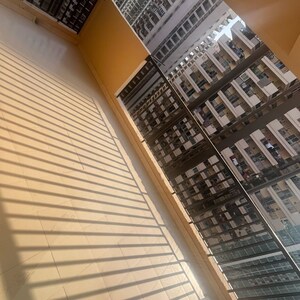 Staircase in 3 BHK Apartment at Gaur 14th Avenue High Street, Panchsheel Green – for Sale