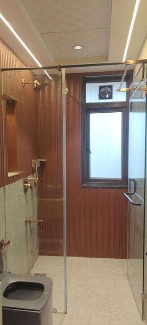 Bathroom in 3 BHK Apartment at Surbhi CHS Andheri West, Andheri West – for Rent