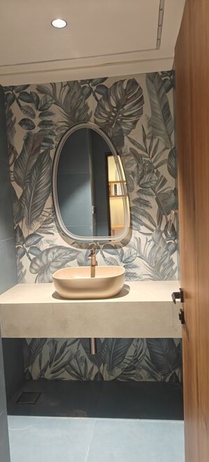 Bathroom in 3 BHK Apartment at Surbhi CHS Andheri West, Andheri West – for Rent