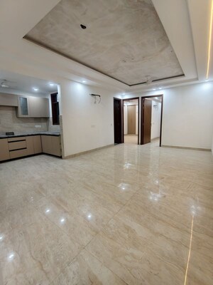 Living Room in 3 BHK Apartment at Chattarpur – for Rent