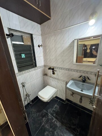 Bathroom in 2 BHK Apartment at Devansh Villa, Bandra West – for Rent