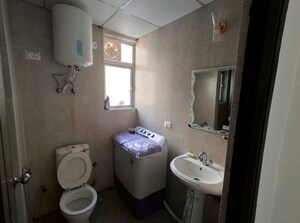 Bathroom in 1 BHK Apartment at Aditya Urban Homes, Shahpur Bamheta – for Rent