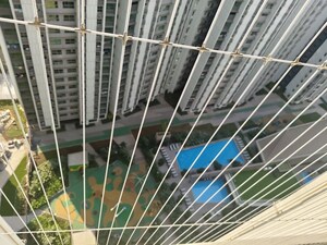 Balcony in 2 BHK Apartment at Kalpataru Immensa F, Kolshet Road – for Rent