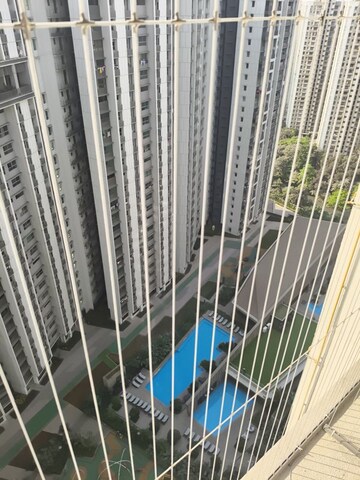 Balcony in 2 BHK Apartment at Kalpataru Immensa F, Kolshet Road – for Rent