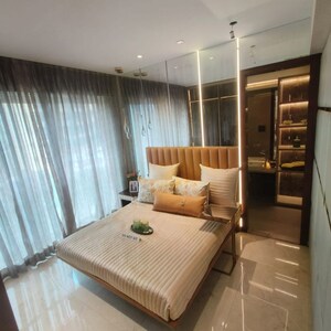 Bedroom in 2 BHK Apartment at Adani Ten BKC, Gandhi Nagar – for Rent