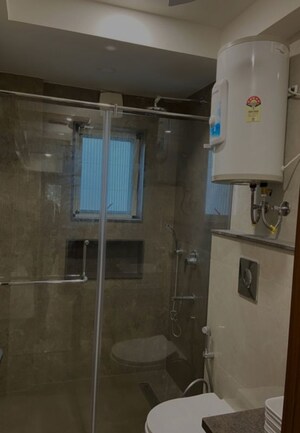 Bathroom in 3 BHK Builder Floor at Safdarjung Enclave – for Rent