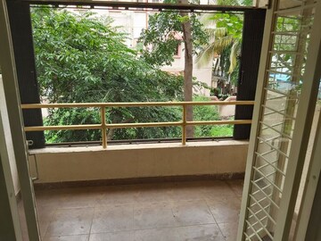 Balcony in 1 BHK Apartment at Sudhir Anandi, Prabhat Road – for Rent
