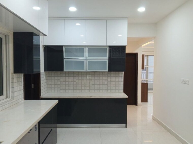 Kitchen, ncc-urban-one 3 Bedroom 1850 Sq.Ft. Apartment In Narsingi Hyderabad 10028272