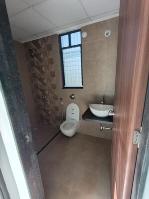Bathroom in 3 BHK Apartment at Mantra Mirari, Koregaon Park – for Rent