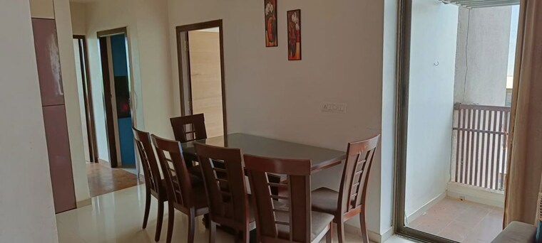 Dining area, thaltej 3 Bedroom 1440 Sq.Ft. Apartment In Thaltej Ahmedabad 10028295