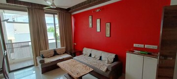 Living Room in 3 BHK Apartment at Thaltej – for Rent