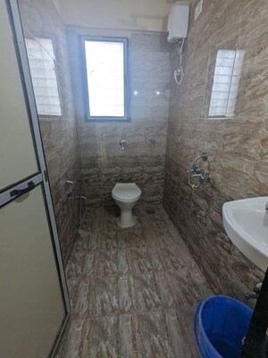 Bathroom in 2 BHK Apartment at Lourdes Heritage Apartment, Malad West – for Rent