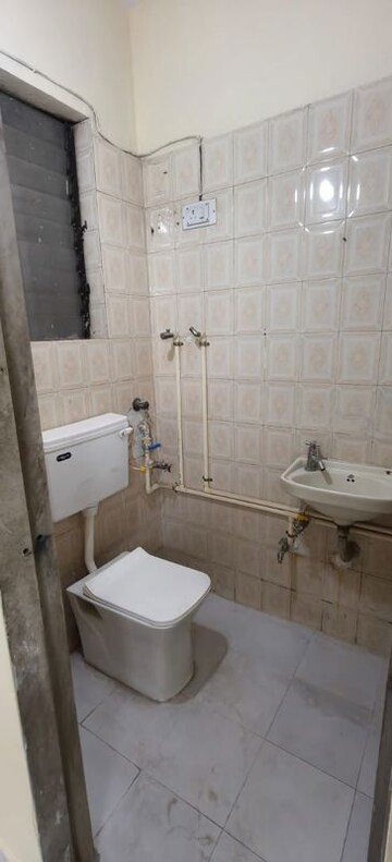 Bathroom in 2 BHK Apartment at VR Swarg, Nerul Sector 21 – for Rent