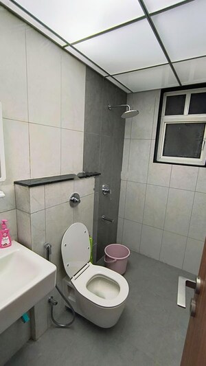 Bathroom in 3 BHK Apartment at Vilas Javdekar Yashone Eternitee, Hinjewadi – for Rent