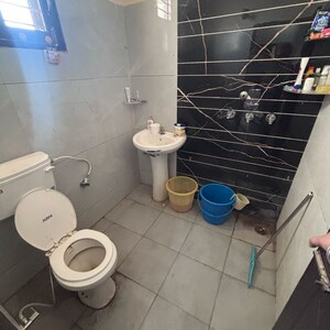 Bathroom in 1 BHK Apartment at Kharar Mohali Road – for Rent