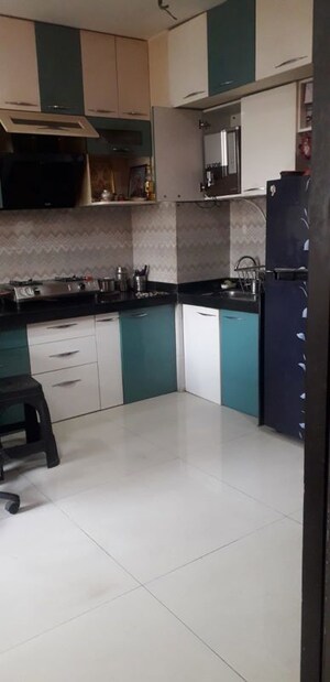 Kitchen in 1 BHK Apartment at Lodha Crown Quality Homes, Majiwada – for Rent