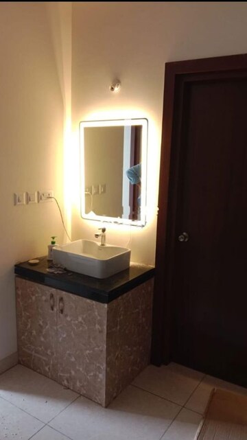Bathroom in 2 BHK Apartment at Prestige High Fields Gachibowli, Gachibowli – for Rent