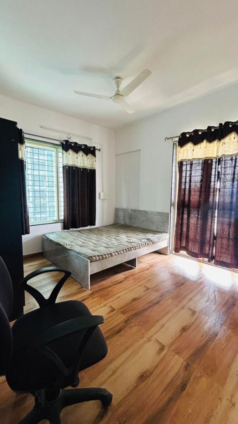 Bedroom, vaishnavi-sahil-vighnesh 2 Bedroom 1000 Sq.Ft. Apartment In Wakad Pune 10028422