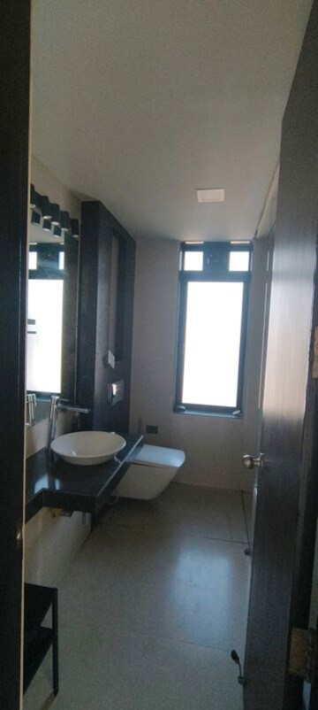 Bathroom in 3 BHK Apartment at Lodha Aria, Parel – for Rent