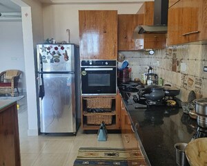 Living Room in 2 BHK Apartment at Monarch Serenity, Thanisandra Main Road – for Rent