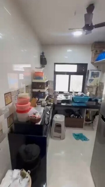 Kitchen in 1 RK Apartment at Evergreen city, Mira Road – for Sale