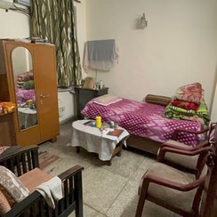 1 BHK + Pooja Room Builder Floor For Rent in Amrit Nagar