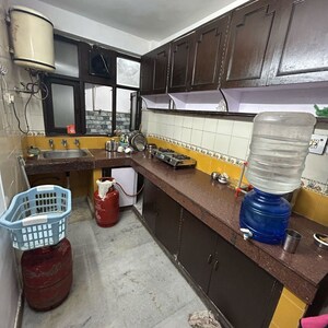 Kitchen in 1 BHK Builder Floor at Amrit Nagar – for Rent