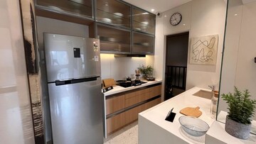 Kitchen in 2 BHK Apartment at Chandak Highscape City, Chembur – for Sale