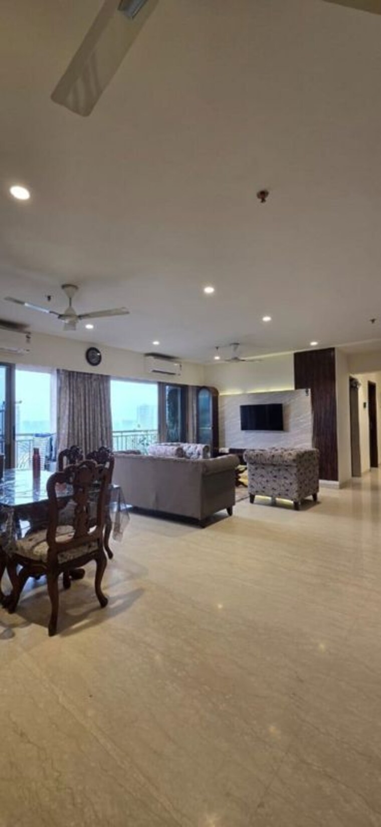 Living Room, supreme-elenor 5 Bedroom 2015 Sq.Ft. Apartment In Chembur Mumbai 10028433