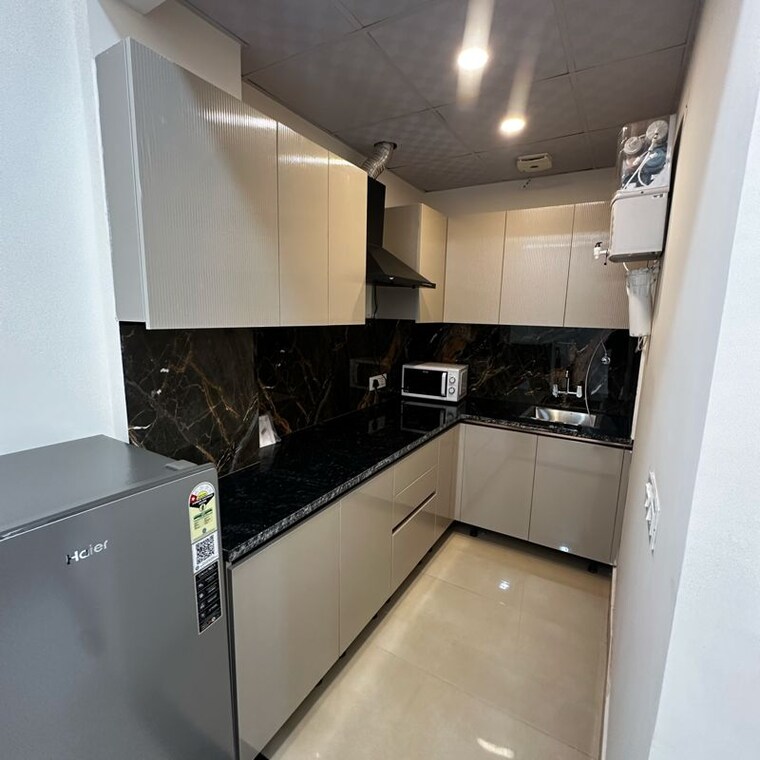 Kitchen, sector 43 1 Bedroom 600 Sq.Ft. Builder Floor In Sector 43 Gurgaon 10028492