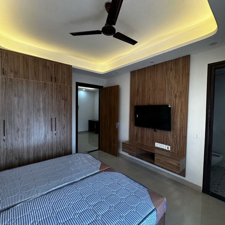 Bedroom, sector 43 1 Bedroom 600 Sq.Ft. Builder Floor In Sector 43 Gurgaon 10028492