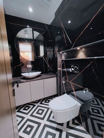 Attached Bathroom in 4 BHK Builder Floor at Puri Aman Vilas, Sector 89 – for Sale