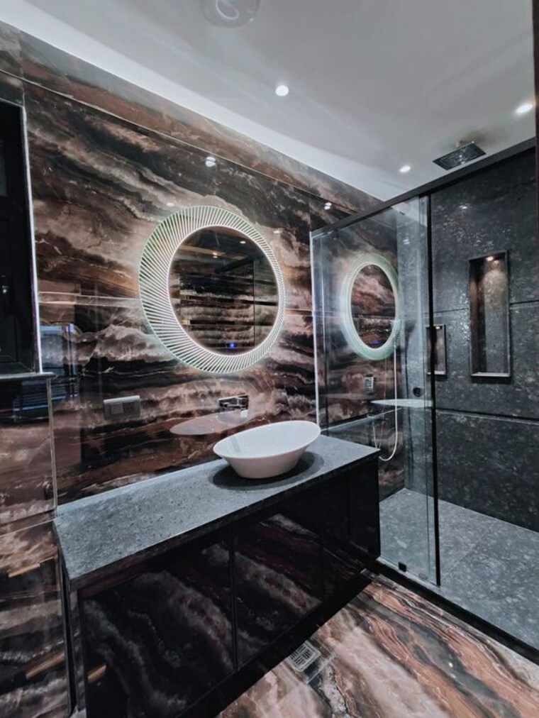 Attached Bathroom, puri-aman-vilas 4 Bedroom 267 Sq.Yd. Builder Floor In Sector 89 Faridabad 9939662