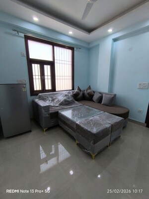 Living Room in 1 BHK Apartment at Saket – for Rent