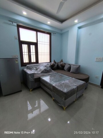 Living Room in 1 BHK Apartment at Saket – for Rent