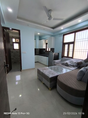 Living Room in 1 BHK Apartment at Saket – for Rent