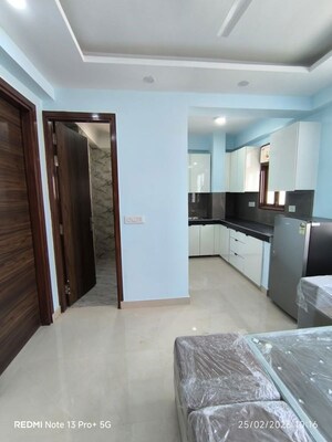 Living Room in 1 BHK Apartment at Saket – for Rent
